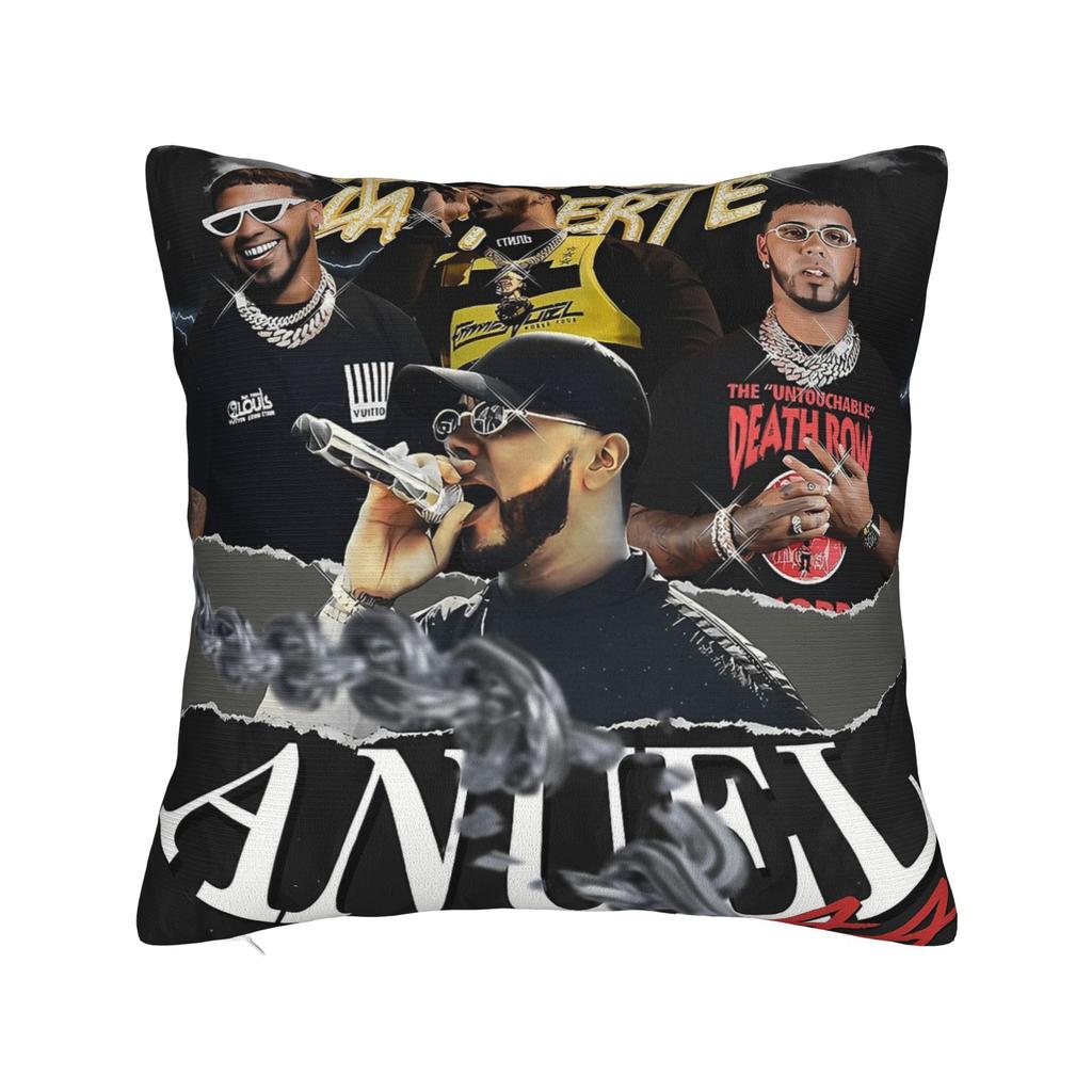 Pillow Cover Anuel AA   Vintage Pillow Case For Living Room Chair Pillowcases