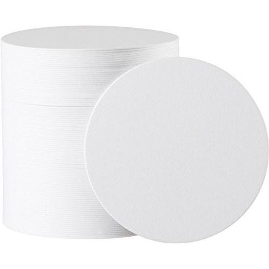 Matsuyama Paper Coasters White Round Type 90 1mm 2000 Pieces