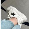 Muffin Thick-soled Star Little White Shoes Women's Korean Spring and Autumn New Versatile Small Sports and Leisure Board Shoes Tide