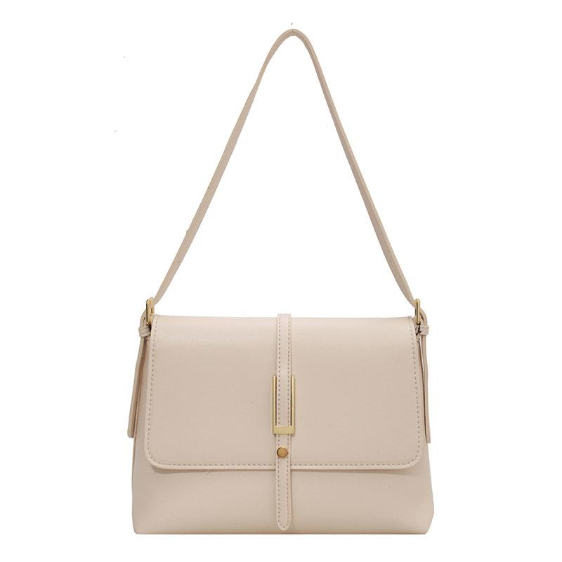 New Retro Large-capacity Women's Bag, Fashionable and Simple One-shoulder Underarm Crossbody Square Bag