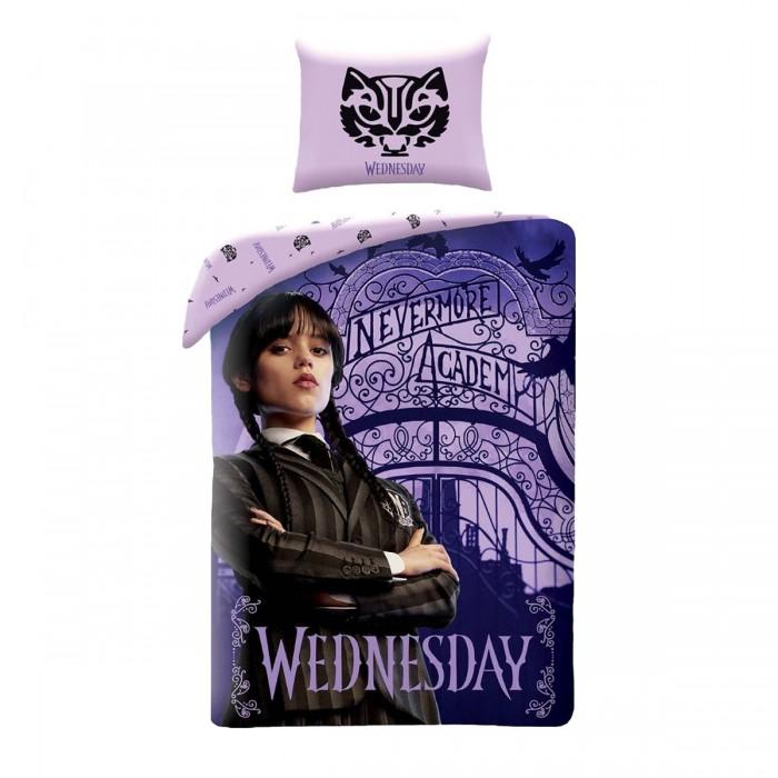 Mittwoch Nevermore Academy Bettbezug-Set