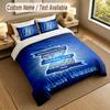 Bedding Set 1 Duvet Cover 2 Pillowcases BIRMINGHAM CITY Football Print Soft Bed Linen Bedroom Decor