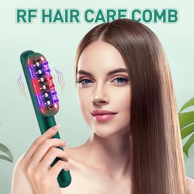 EMS Electric Massage Comb Hair Nourishing Comb LED Light Therapy Scalp Health Care Head Neck Massager Hair Growth Anti Hair Loss