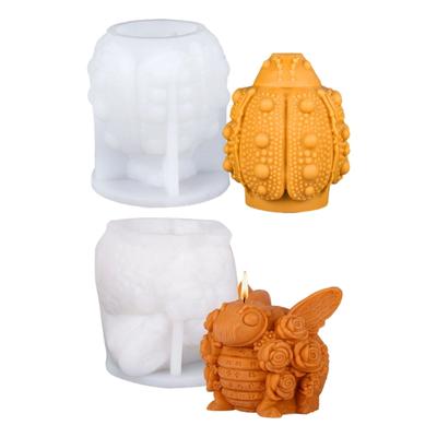 Insektenfigur Silikonkerzenformen für Kerzen Seife Epoxidharz Insektenform Silikonformen für Gipsdekoration