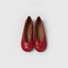 [Milk Good Soft Sole Big Head Shoes] Round Head Small Red Ladyshoes Niche Grandma Shoes Light Mouth Versatile One Pedal Single Shoes Women