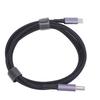 Rectangular   Type C to   Power Cable Replacement Cord 140W 1.8m Charging Cable with 18AWG Wire Compatible with 65W PD Power Protocol