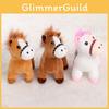 Pony Animal Plush Toy Keyring Featuring Short Plush Material For Gift Giving