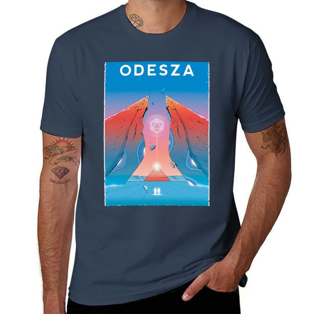Odesza Band Tshirt Relaxed Casual Short Sleeve Tee