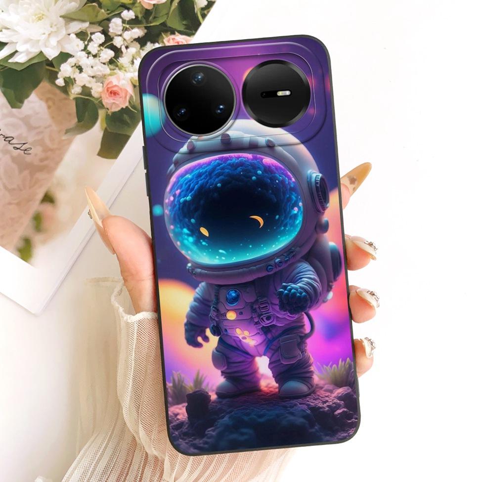 Casing For Huawei Nova 15 Pro Cover Silicone Luxury Fashion Flowers Kawaii Cute Painted Shockproof Case For Huawei KLE-AL00U