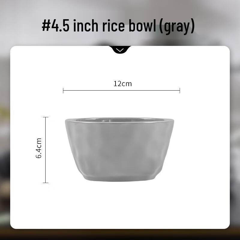 

Wutuo Carlos Hand-Pinched Rice & Dessert Bowl Set