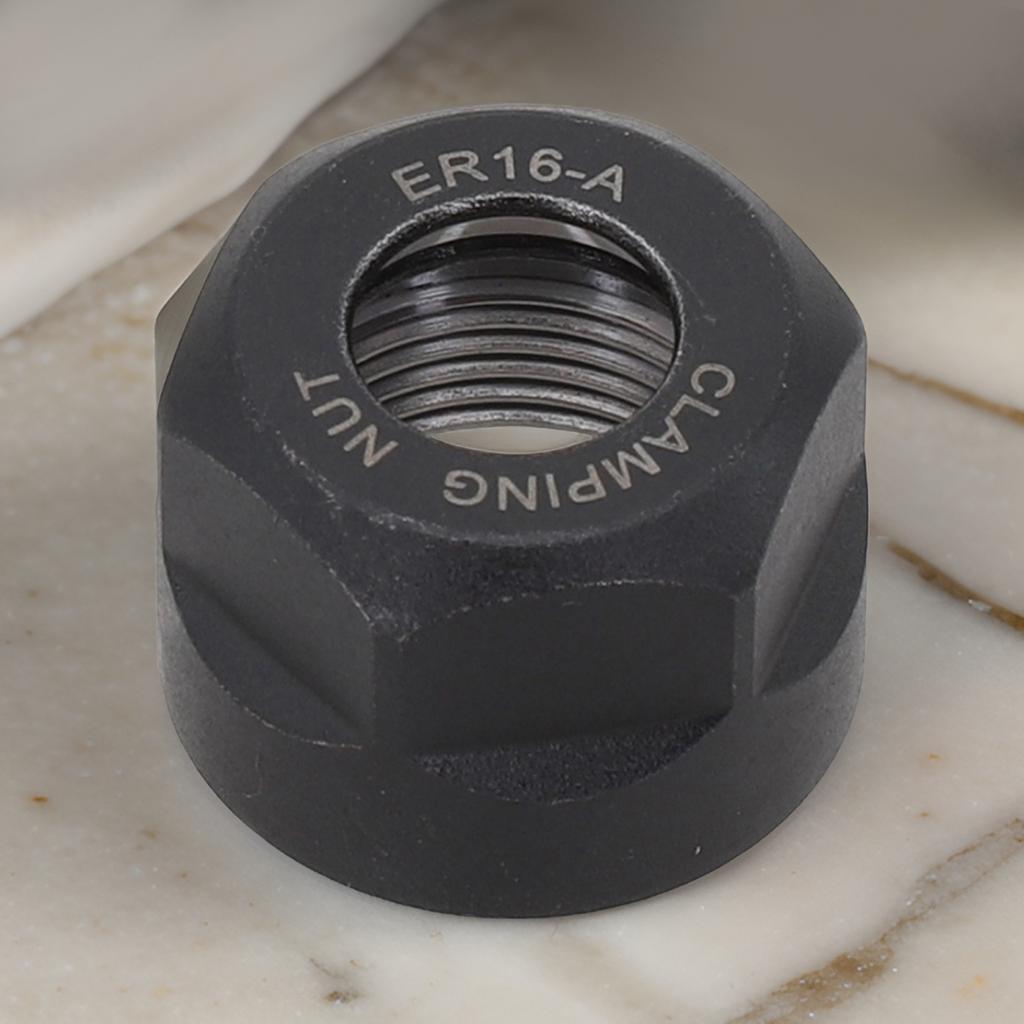 Anti-rust Clamp Nut ER16-A Type Chuck Holder Lathe ER Nuts