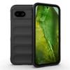 For Google Pixel 8a TPU Case WANLONFENG HD Series Anti Slip Phone Cover with Tempered Glass