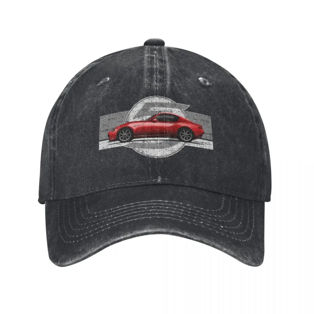 My drawing of the iconic red RF Japanese roadster sports car with background  Baseball Cap Thermal Visor FeUnisex Unisexs