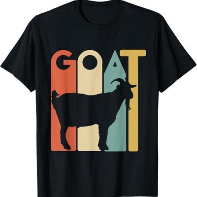 Retro Style Goat T Shirt