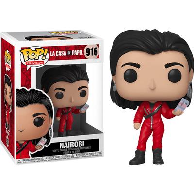 La Casa de Papel (Roubo de dinheiro) Nairóbi Pop! Vinil