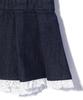 Yuhee Denim Tube Top Dress Blue