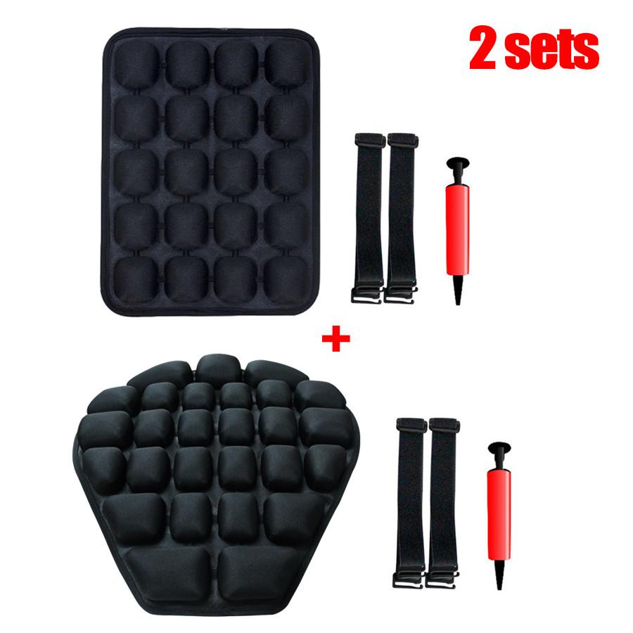 

Shock absorption inflatable cushion-2 piece set (front + rear)