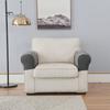 Sofa Arm Cushion Covers 2 Pcs Cover Elastic Thickened Dirt-resistant Solid Color Set Soft Fabric Anti-Slip Couch Armrest Protectors Recliner