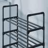 Multi-Layer Metal Shoe Rack Cabinet for Dorms
