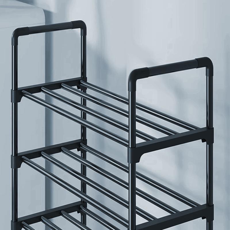 Multi-Layer Metal Shoe Rack Cabinet for Dorms