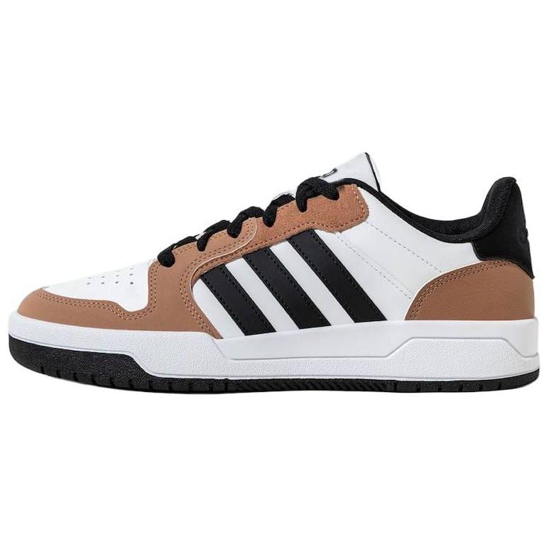Adidas ENTRAP Soft And Comfortable Low top Skateboard Shoes Unisex White Brown JQ3923