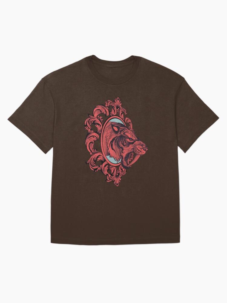 Tiger In the Mirror Oversized T-Shirt