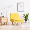 Day and Night - Day and Night Upholstered Yellow Fabric Armchair