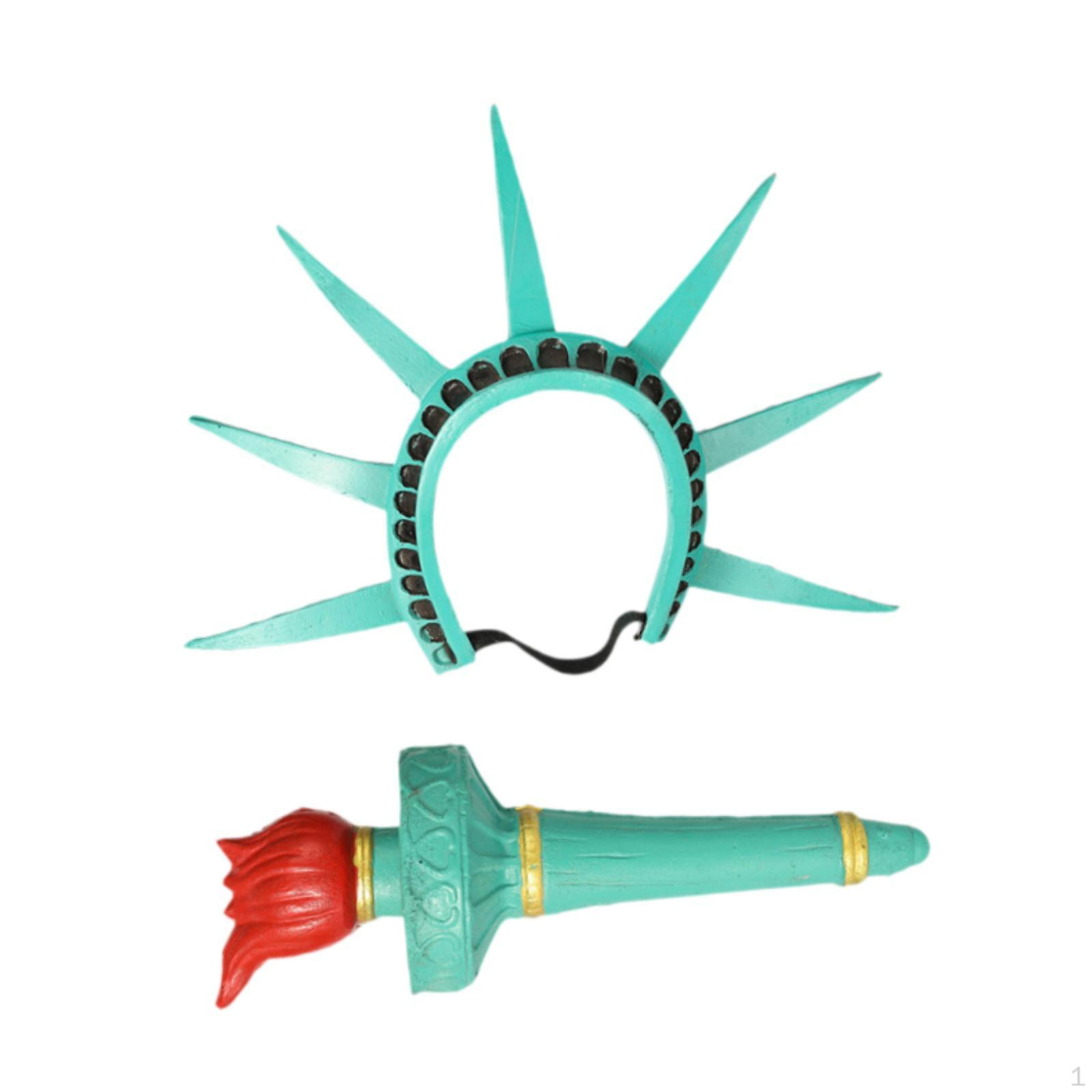 Statue of Liberty Torch and Crown Party Supplies Independence Day Headband