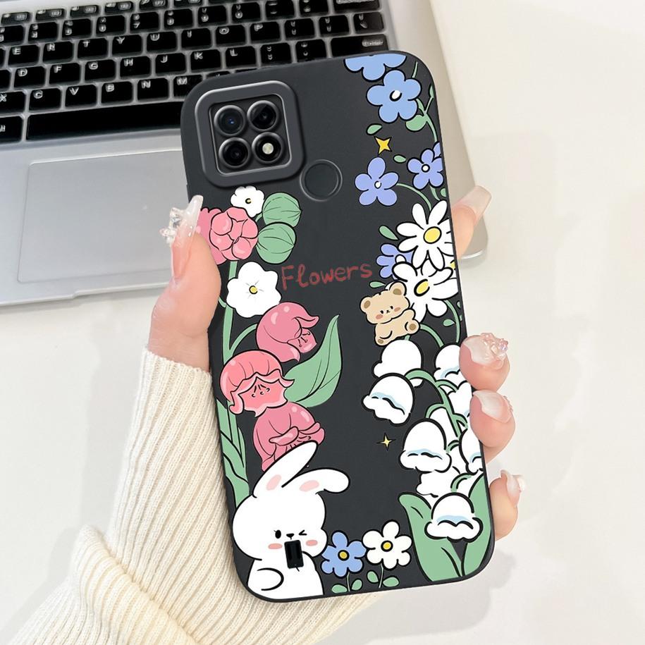 For Realme C21 RMX3201 Case Realme C25 Cover Popular Sunflower Soft Silicone Phone Case For Realme C25S C25Y C21Y C 21 C 25 Capa
