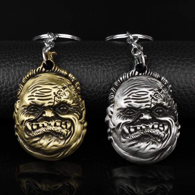 DOTA2 Weapon Model & Portal Scroll Pendant Necklace with Dota Logo Keychain