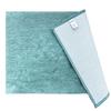 Premium Anti-Slip Microfibre Bathmat - 60cm x 40cm, Dusty Turquoise, Rectangular