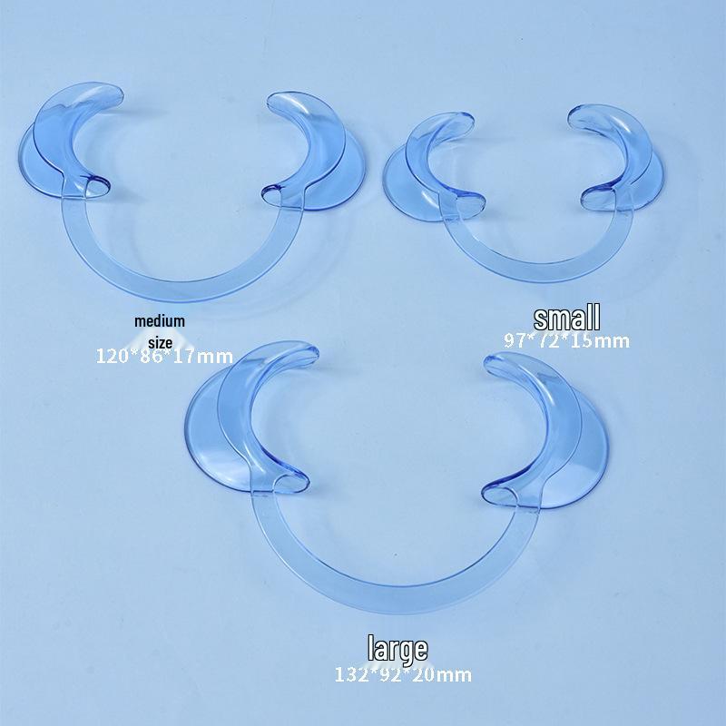 C-Shaped Transparent Orthodontic Mouth Prop Retractor