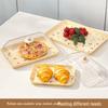 ZISIZ Japanese Style Rice Husk Cherry Display Plate