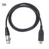 USB Male to XLR Female Microphone Converter Mic Studio Adapter Audio Link Cable