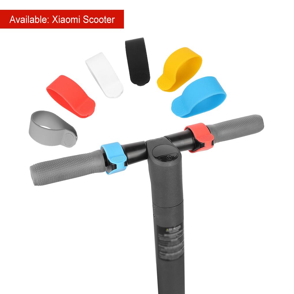 Electric Scooter Handlebar Cover Dial Anti-skid Protection Silicone Dustproof Case Accessories Replacement for MAX ES