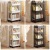 Convenient Snack Storage Rack Home Organize Removable Mobile Trolley Storage Rack Large Capacity Plastic Kitchen Storage Rack