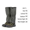 Waterproof Leg Gaiters Adjustable Snow Boot Gaiters Warmer Shoes Cover for Hiking, Walking, Hunting, Mountain Climbing