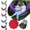 260 130 Portable Camping Hammock, Lightweight Nylon Net Hammock with Carry Bag, Outdoor Travel Garden Relaxing Hammock