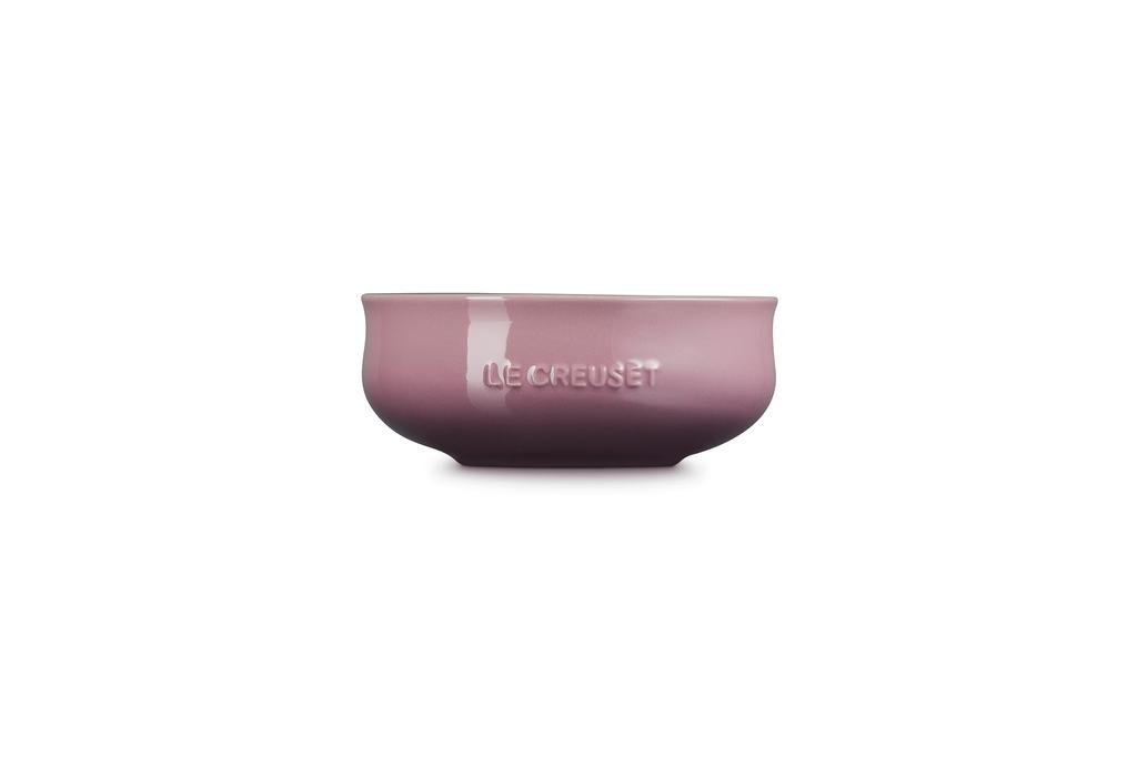 Le Creuset Flora Bowl, 550ml, Mauve Pink, Heat-Resistant, Cold-Resistant, Microwave- and Oven-Safe [Official Japanese Product]
