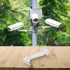 Camera Bracket Adjustable Wall Mount Corner Bracket For Indoor Outdoor Security Surveillance Camera Column Bracket Home Improvem