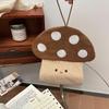 Cute Mushroom Tissue Box Wall Mounted Bathroom, Kitchen Fabric, Paper Drawer, Household Bedroom, Bedside Storage, Hanging Bag