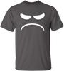 Feelin Good Tees Mad Smile Face Graphic Sarcastic Emoticon Funny T Shirt