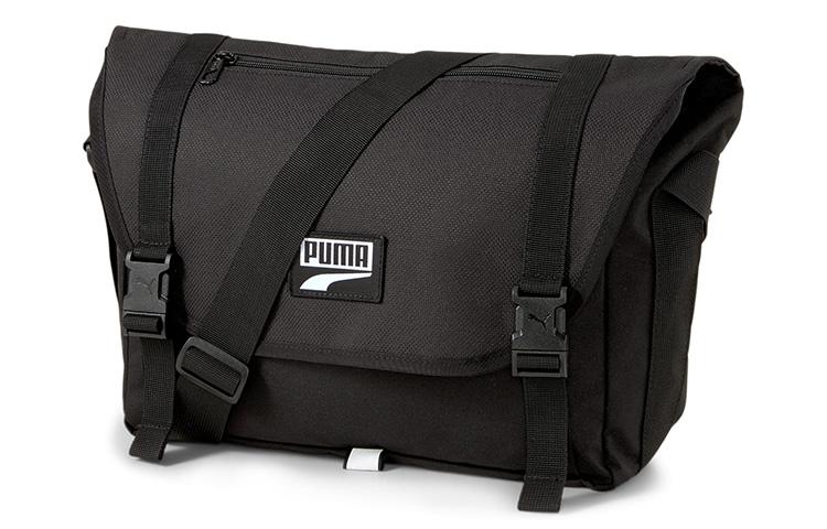 Puma Polyester Messenger Bag, Crossbody Bag, Shoulder Bag Regular Unisex Black 078402-01