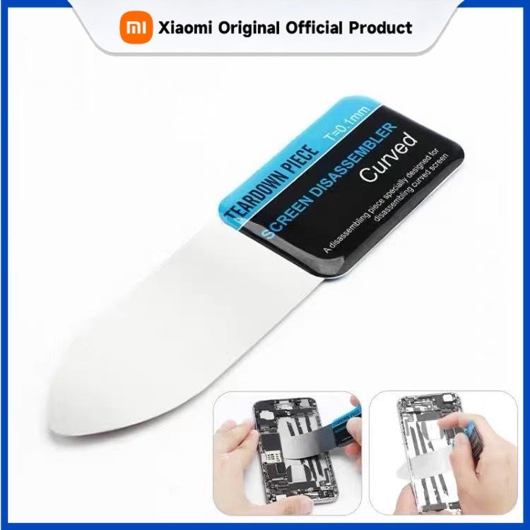Xiaomi Steel Metal Mobile Phone Curved LCD Screen Spudger Opening Pry Card Tools Ultra Thin Flexible Mobile Phone Disassemble Tool