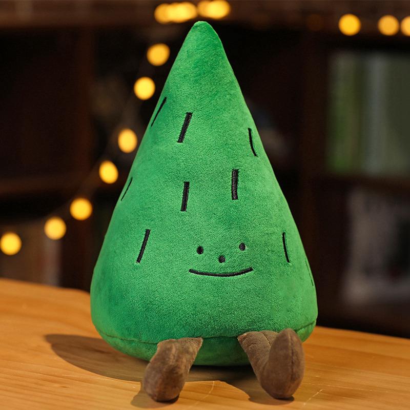 Cross-Border Cute Pine Tree Bamboo Shoot Plush Pillow Toy for Kids