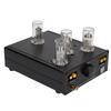 Vacuum Tube Preamplifier Aluminum Alloy Case Anti Interference Phono Preamp for Record Player US Plug 110V