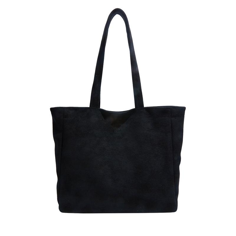 Commuter Retro Large-capacity Bag Women's 2025 New Casual Simple Shoulder Bag Autumn and Winter Portable Tote Bag