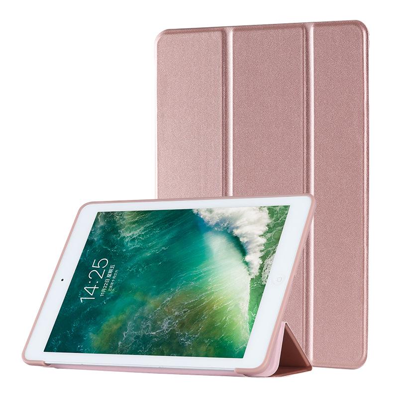iPad 10.2/Pro 3/4/Air 5/Mini 5/6 Case with Pen Slot, Soft Leather Shell