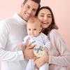 Träkort för milstolpar för nyföddfotografering - Månadsvisa babyrekvisita