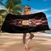 Barnsley Crest Design Beach Towel Microfiber Beach Towel, Lightweight and Quick-Dry, for Summer Travel, Swimming Pool Fan Birthday Gift